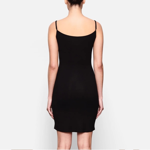 SOFT LOUNGE SLIP DRESS - Picture 3 of 5